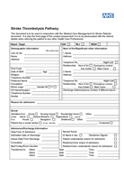 Thrombolysis clinical documentation